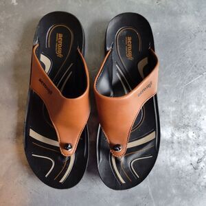 Aerosoft Original Comfort Brown Flip Flop Thong Sandal Womens EU 39/US 8